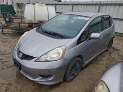 Honda salvage cars for sale: 2009 Honda FIT Sport