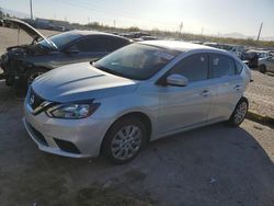 Carros salvage a la venta en subasta: 2017 Nissan Sentra S