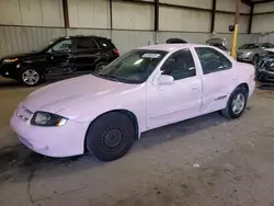 Salvage cars for sale at Pennsburg, PA auction: 2003 Chevrolet Cavalier