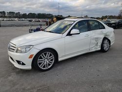 Salvage cars for sale at auction: 2008 Mercedes-Benz C300