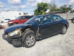 Honda Accord salvage cars for sale: 2012 Honda Accord SE