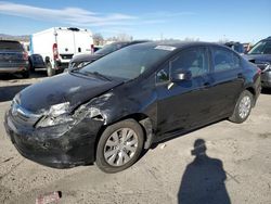 Honda Civic lx Vehiculos salvage en venta: 2012 Honda Civic LX