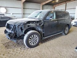 Salvage cars for sale at Houston, TX auction: 2021 Nissan Armada SV