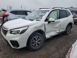 Subaru Forester Premium salvage cars for sale: 2020 Subaru Forester Premium