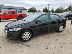 Salvage cars for sale at Midway, FL auction: 2017 Hyundai Elantra SE