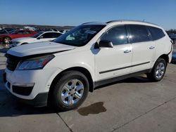 Salvage cars for sale at Grand Prairie, TX auction: 2015 Chevrolet Traverse LS