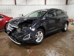 Salvage cars for sale at Lansing, MI auction: 2018 Ford Edge SEL