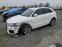 Salvage cars for sale from Copart Sacramento, CA: 2016 Audi Q3 Premium Plus