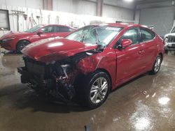 Salvage cars for sale at Elgin, IL auction: 2019 Hyundai Elantra SEL