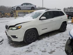 Vehiculos salvage en venta de Copart Windsor, NJ: 2019 Jeep Cherokee Limited