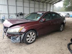 Salvage cars for sale from Copart Midway, FL: 2008 Honda Accord EXL