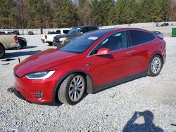 Salvage cars for sale at Gainesville, GA auction: 2019 Tesla Model X