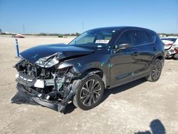 Salvage cars for sale at New Braunfels, TX auction: 2022 Mazda CX-5 Premium