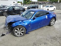 Nissan salvage cars for sale: 2005 Nissan 350Z Coupe