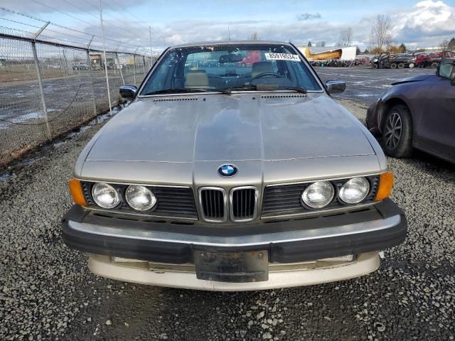 1986 BMW 635 CSI Automatic