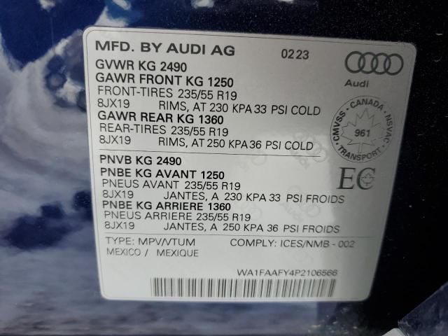 2023 Audi Q5 Prestige 45