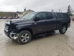 Toyota Tundra Double cab sr salvage cars for sale: 2017 Toyota Tundra Double Cab SR