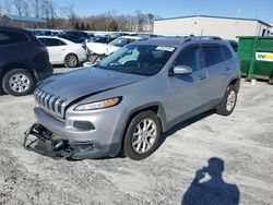 Vehiculos salvage en venta de Copart Spartanburg, SC: 2018 Jeep Cherokee Latitude