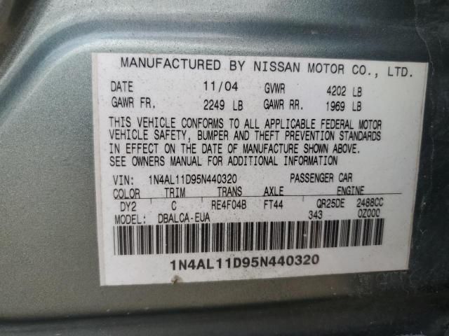 2005 Nissan Altima S