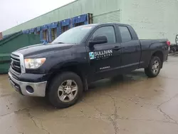 Salvage cars for sale from Copart Columbus, OH: 2010 Toyota Tundra Double Cab SR5