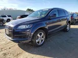 Salvage cars for sale at Hampton, VA auction: 2015 Audi Q7 TDI Premium Plus