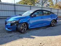 Nissan Vehiculos salvage en venta: 2022 Nissan Sentra SR