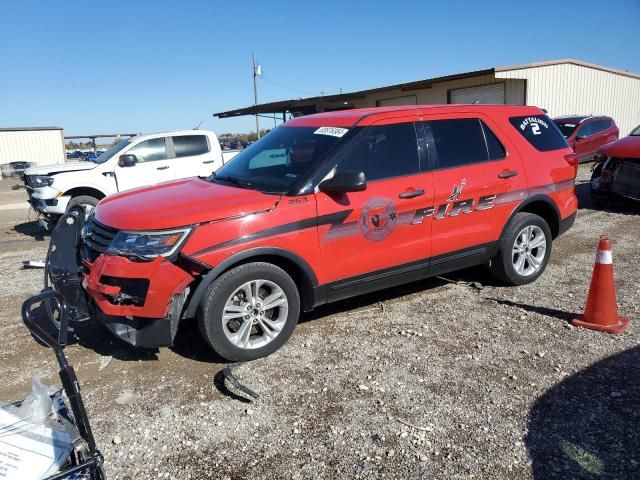 2019 Ford Explorer Police Interceptor