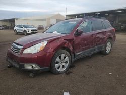 Salvage cars for sale at Brighton, CO auction: 2012 Subaru Outback 2.5I Premium