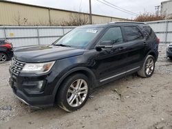 Salvage cars for sale at Lexington, KY auction: 2016 Ford Explorer XLT