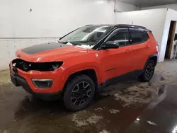 Salvage cars for sale at Ham Lake, MN auction: 2019 Jeep Compass Trailhawk