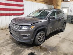 Jeep salvage cars for sale: 2017 Jeep Compass Latitude