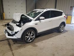 Salvage cars for sale at West Mifflin, PA auction: 2015 Ford Escape Titanium