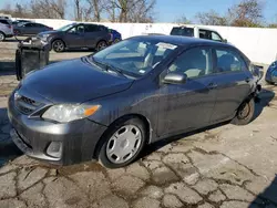 Salvage cars for sale at Bridgeton, MO auction: 2012 Toyota Corolla Base