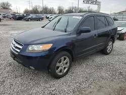 Hyundai salvage cars for sale: 2007 Hyundai Santa FE SE