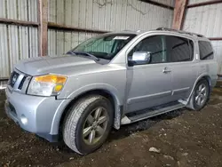 Salvage cars for sale at Houston, TX auction: 2010 Nissan Armada Platinum