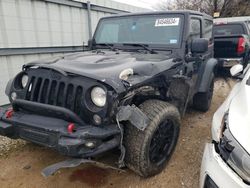 Salvage cars for sale at Wilmer, TX auction: 2016 Jeep Wrangler Sport