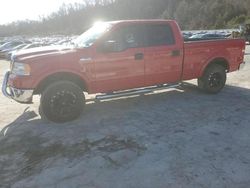 Ford salvage cars for sale: 2007 Ford F150 Supercrew