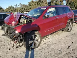 Salvage cars for sale at Ocala, FL auction: 2014 Jeep Grand Cherokee Limited