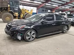 Salvage cars for sale at East Granby, CT auction: 2016 Hyundai Sonata PLUG-IN Hybrid