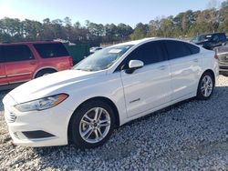 Ford Fusion se Hybrid salvage cars for sale: 2018 Ford Fusion SE Hybrid