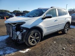 Salvage cars for sale from Copart East Granby, CT: 2017 Toyota Rav4 XLE