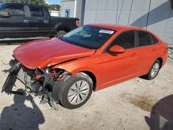 Salvage cars for sale at auction: 2019 Volkswagen Jetta S