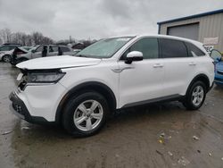 Salvage cars for sale at Duryea, PA auction: 2021 KIA Sorento LX