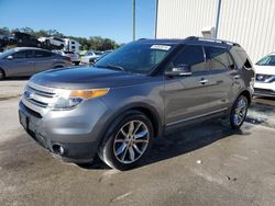 Salvage cars for sale from Copart Apopka, FL: 2014 Ford Explorer XLT