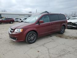 Salvage cars for sale at auction: 2017 Dodge Grand Caravan SXT