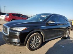 Salvage cars for sale at Wilmer, TX auction: 2024 Infiniti QX50 Luxe