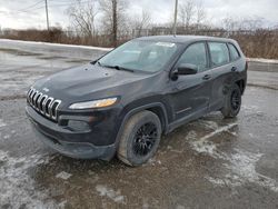 Salvage cars for sale from Copart Cleveland: 2016 Jeep Cherokee Sport