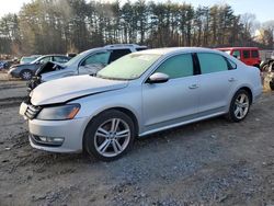 Volkswagen salvage cars for sale: 2012 Volkswagen Passat SE