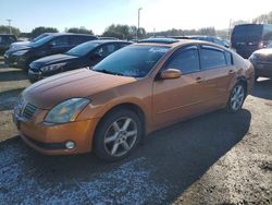 Nissan salvage cars for sale: 2004 Nissan Maxima SE