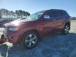 Salvage cars for sale at Loganville, GA auction: 2015 Jeep Grand Cherokee Overland